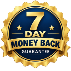 7-Day Money-Back Guarantee Seal